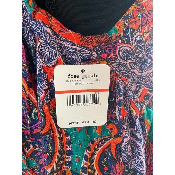 Free People Count Me In Trapeze Mini Dress $88 - Picture 5 of 7